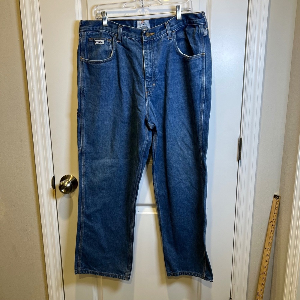 Tyndale Men Jeans Flame Resistant Arc Rated Blue 40x30